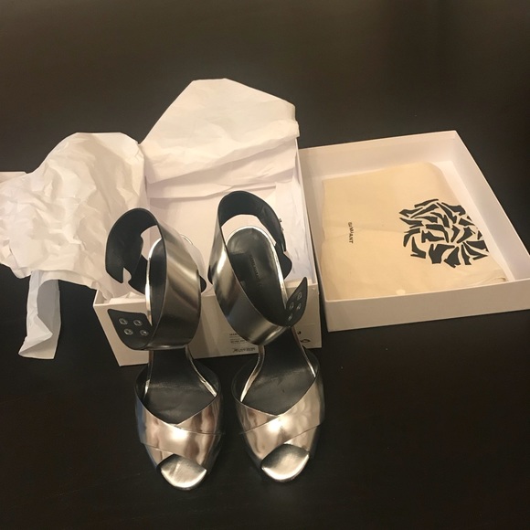Isabel Marant silver shoes size FR 41 - Picture 7 of 7